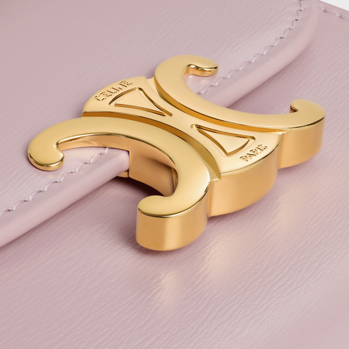 Small Flap Wallet TRIOMPHE IN Shiny calfskin - Image 5